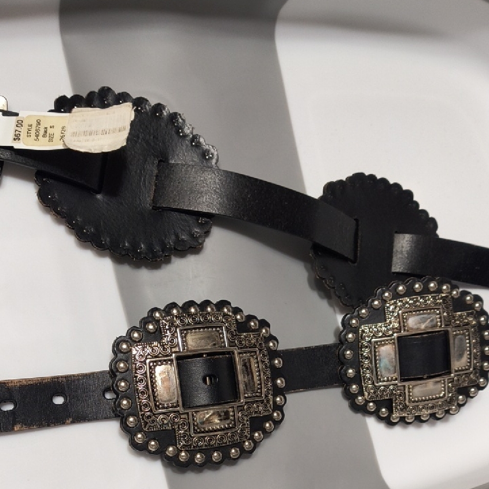 Wrangler Cross Concho Belt